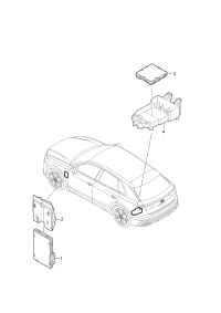 8W0907064GH-Cont unit, comfortable