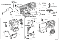 871030E040-MOTOR SUB-ASSY, BLOWER W/FAN