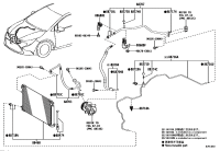 8871802A70-CLAMP(FOR COOLER REFRIGERANT HOSE),NO.1
