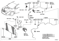 8868802E60-Bracket, cooler refrigerant hose, no.1