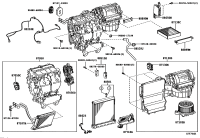 8710308110-MOTOR SUB-ASSY, BLOWER W/FAN