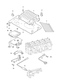 330907311H-Engine control unit