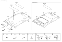 852200U000AKA-VISOR ASSY, RH