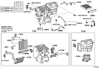8710328160-MOTOR SUB-ASSY, BLOWER W/FAN