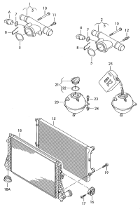 038121132D-COOLANT FLANGE