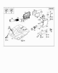 2037580058-Emblem-mercedes three fork