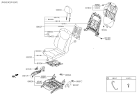 886014V010-TRACK ASSY-FR SEAT PASSENGER
