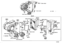 8710344070-MOTOR SUB-ASSY, BLOWER W/FAN