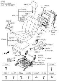 885002B333HZ-ADJ ASSY-FR SEAT DRIVER