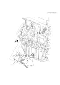 12652438-STARTER 12V/2.2KW/10T-C(W204)