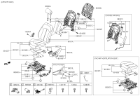88582C3000-H/ADJ MOTOR ASS Y-FRT,LH