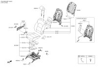 88190D7100-Heaterfrseatcushpassenge