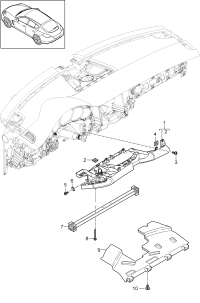97055229100-BRACKET-ENGINE SUPP*