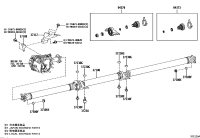 9017810007-NUT (F0R FRONT PROPELLER SHAFT)