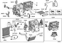 8850160411-Evaporator sub-assy, cooler no.1