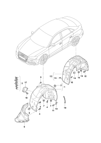 L8WD821171-WHEEL HOSE