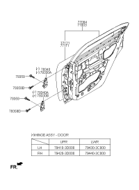 7700309BA0-PANEL ASSY-RR DR LH