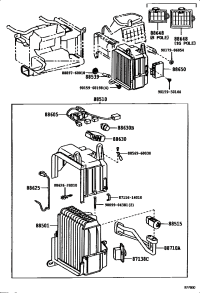 8850160101-EVAPORATOR SUB-ASSY