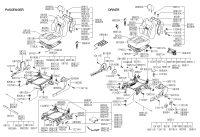 8808439000ZQ-KNOB-POWER SEAT TRACK LH