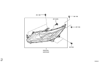 8301D319-HEAD LAMP ASSY,LH
