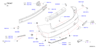 85022DF60H-BUMPER-RR
