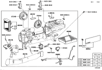 871060N090-Servo sub-assy, rear cooling damper, no.1