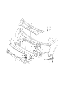 4H0807109B-Frame compl f obk