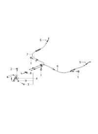 597102F000RU-LEVER ASSY-PARKING BRAKE