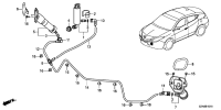 76806SZAR02-MOTOR ASSY,H/L WA