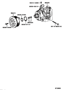 8832035700-COMPRESSOR ASSY