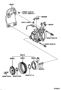 8841144010-STATOR SUB-ASSY, MAGNET CLUTCH