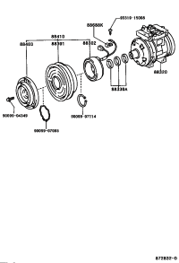 8832060660-COMPRESSOR ASSY