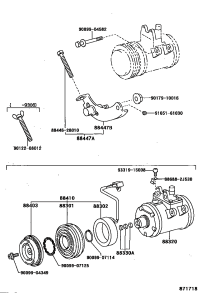 8841028100-CLUTCH ASSY, MAGNET