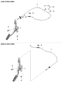 327001F100-PEDAL ASSY-ACCELERATOR