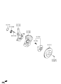 5172025000-Bearing, fr. hub