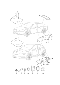 34D845011GNVB-Windshield, windshield