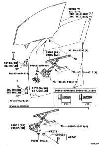 687100D050-HINGE ASSY, FRONT DOOR, UPPER RH