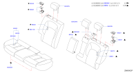 883452GD0A-Escutcheon assy-rr seat lock