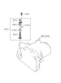 4362139000-SLEEVE ASSY-SPEEDOMETER