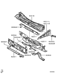 5230D330-FRAMEFR DECKUPR OTR R
