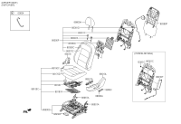 88192A7150WK-KNOB-POWER SEAT RECLINER