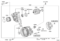274150W020-PULLEY ALTERNATOR