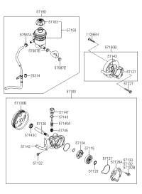 571003K000-PUMP ASSY-POWER STEERING OIL