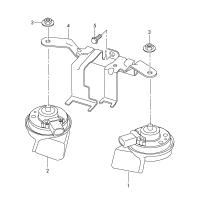 4H0951221C-HORN/LH