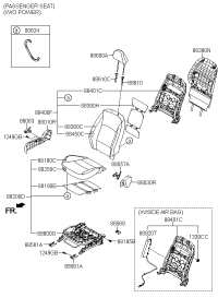 881934M010VA-COVER ASSY-FR SEAT INR,RH
