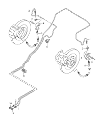 4H1611742A-Brake tube: