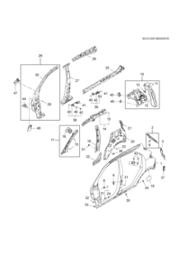 20758579-Bracket (r), handle (incl. 40,42)