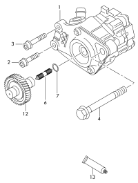 4E0145156F-Porsche cayenne vane pump: