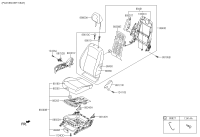 88600H2040-Track assy-rh