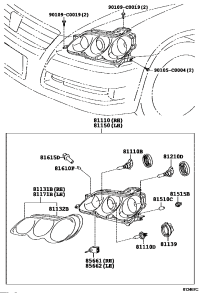 811100P011-HEADLAMP ASSY, RH